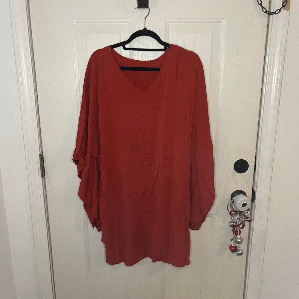Used Sseko Red Short Kaftan